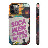 Soca Music Changed My Life Phone Cases