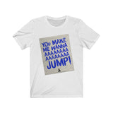 Jump! Tee (Blue Text)
