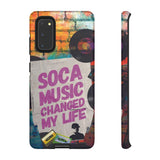 Soca Music Changed My Life Phone Cases