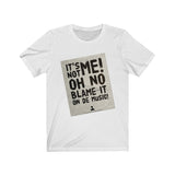 Blame It On De Music! Tee (Black Text)
