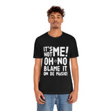 Blame It On De Music Unisex Jersey Short Sleeve Tee