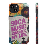 Soca Music Changed My Life Phone Cases