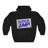 JUMP! Hoodie (Blue Text)