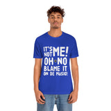 Blame It On De Music Unisex Jersey Short Sleeve Tee