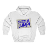 JUMP! Hoodie (Blue Text)