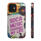 Soca Music Changed My Life Phone Cases