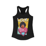 Love. Protect. Respect Women's Ideal Racerback Tank