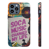 Soca Music Changed My Life Phone Cases