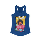 Love. Protect. Respect Women's Ideal Racerback Tank