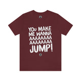 JUMP! Unisex Jersey Short Sleeve Tee