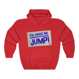 JUMP! Hoodie (Blue Text)