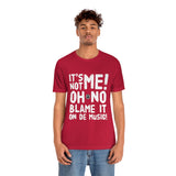 Blame It On De Music Unisex Jersey Short Sleeve Tee