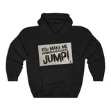 JUMP! Hoodie (Black Text)