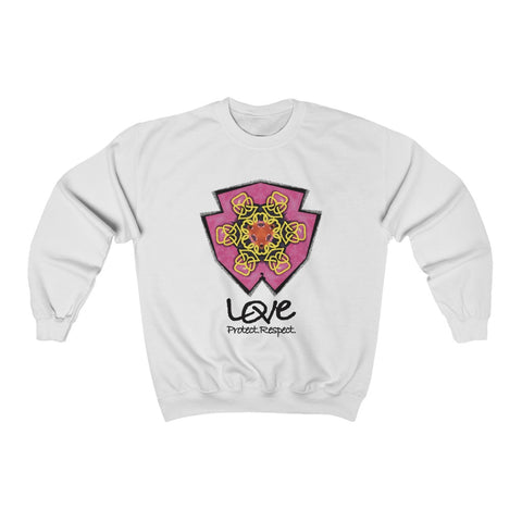 LOVE: L.P.R Unisex Heavy Blend™ Crewneck Sweatshirt