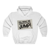 JUMP! Hoodie (Black Text)