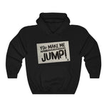 JUMP! Hoodie (Black Text)