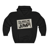 JUMP! Hoodie (Black Text)